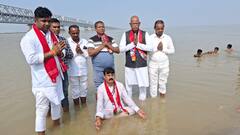 बिहार: महागठबंधन में सीट शेयरिंग में देरी से कार्यकर्ताओं में बढ़ा असंतोष, VIP नेता ने ली जल समाधि!