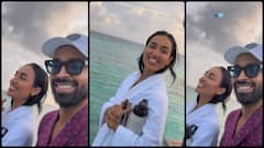 हार्दिक पांड्या संग समुंदर किनारे एंजॉय कर रहीं माहिका शर्मा, बाथरोब पहने दिखीं एक्ट्रेस