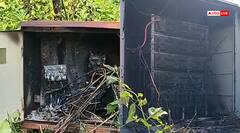 झारखंड: सारंडा जंगल में नक्सलियों का आतंक, मोबाइल टावर फूंका, जेनरेटर और मशीनों में भी लगाई आग