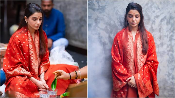 Samantha 3BHK Flat Photos: స్టార్ హీరోయిన్ సమంత ఇటీవల హైదరాబాద్ సిటీలో కొత్త ఫ్లాట్ కొన్నారు. కొత్త ఫ్లాట్ కొన్నది ముంబైలో అని మరో టాక్. ఎక్కడ కొన్నారనేది వదిలేస్తే... గృహ ప్రవేశం జరిగింది. ఆ ఫోటోలు..