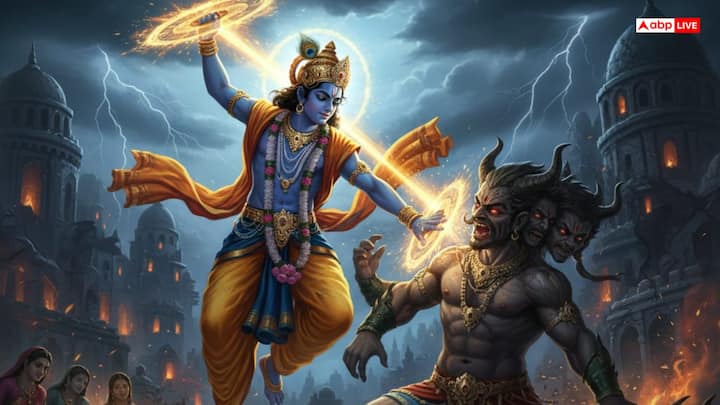 नरक चतुर्दशी के दिन भगवान कृष्ण की पूजा करना भी शुभ माना जाता है. क्योंकि इस भगवान श्रीकृष्ण ने नरकासुर नाम के राक्षस का वध किया था. नरकासुर अपने प्रजा का खूब अत्याचार करता था. इसलिए भगवान कृष्ण ने जब नरकासुर का वध किया तो अंधकार पर प्रकाश और अधर्म पर जीत हुई थी.