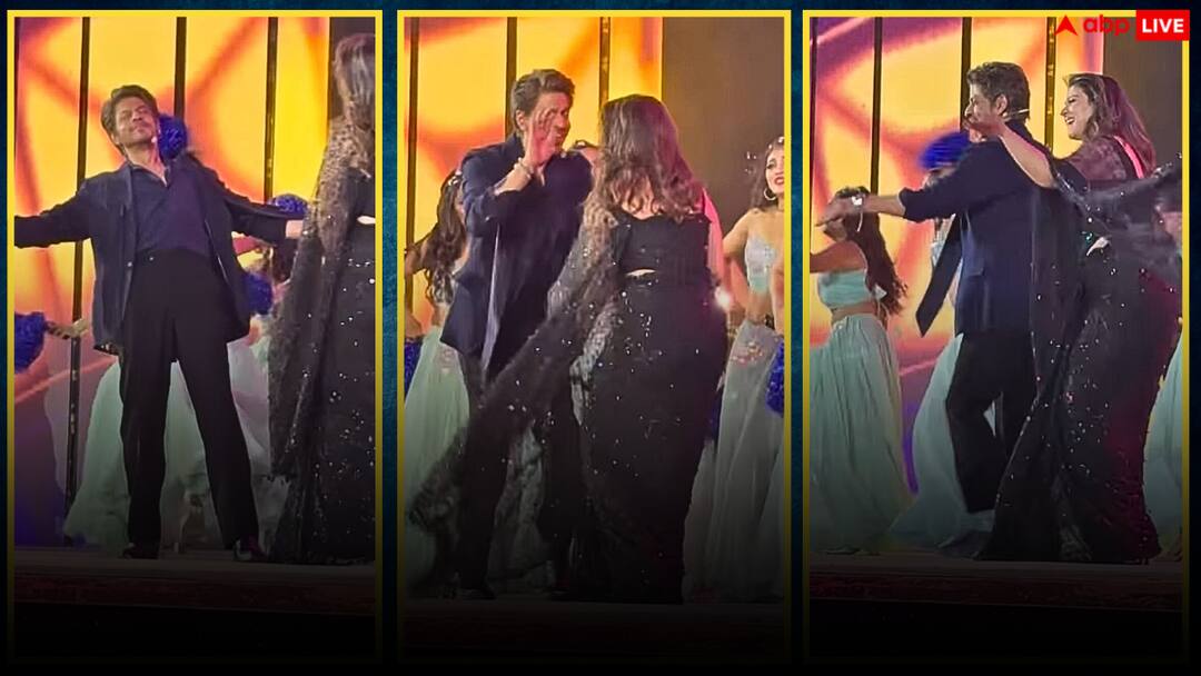 Kajol ReCreated Iconic Moments Of 90s with Shahrukh Khan on his request despite being sick watch काजोल ने बीमार होते हुए भी मानी शाहरुख खान की रिक्वेस्ट, अवॉर्ड शो में रिक्रिएट किए आईकॉनिक मूमेंट्स