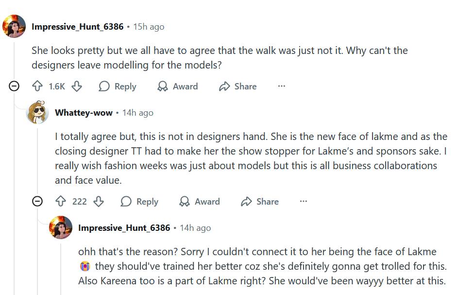 रैंप वॉक की वजह से ट्रोल हुईं अनीत पड्डा, यूजर्स बोले- सुंदर लग रही हैं, लेकिन वॉक खराब है