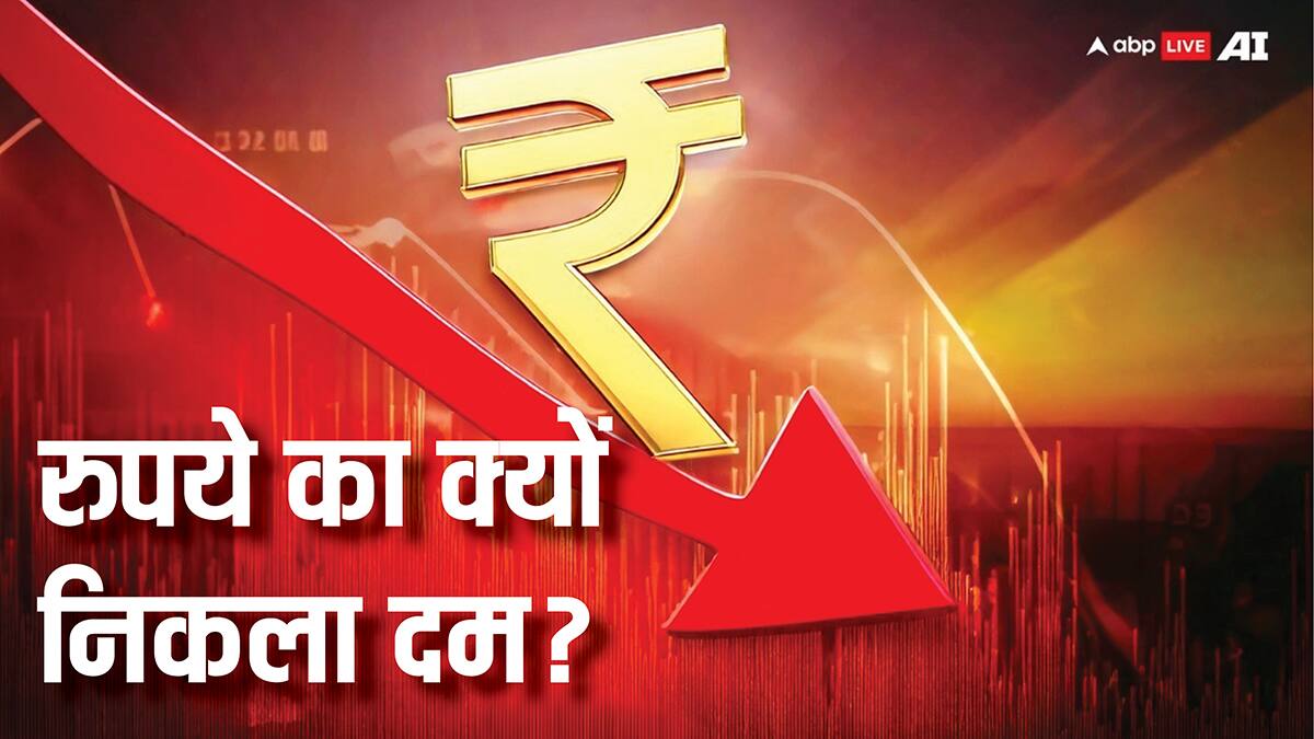 RBI की मॉनिटरिंग के बावजूद नहीं थम रही रुपये में गिरावट, डॉलर के मुकाबले टूटकर रिकॉर्ड निचले स्तर पर पहुंचा