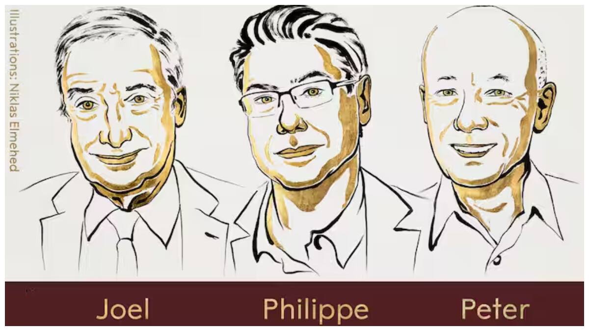 Nobel Prize In Economics: జోయెల్ మొకీర్, ఫిలిప్ ఆగియోన్, పీటర్ హోవిట్‌కు ఆర్థిక శాస్త్రంలో నోబెల్, ఏ పరిశోధనకు లభించిందో తెలుసా?