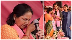 గోపన్న ఆశయాలను ముందుకు తీసుకువెళదాం! జూబ్లీహిల్స్‌ ఉపఎన్నికల ప్రచారంలో మాగంటి భార్య భావోద్వేగం!