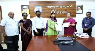 மதுரை மாநகராட்சி பள்ளிகளில் மாணவர்களுக்கு இலவச கண் பரிசோதனை & கண்ணாடிகள்: புரிந்துணர்வு ஒப்பந்தம்!