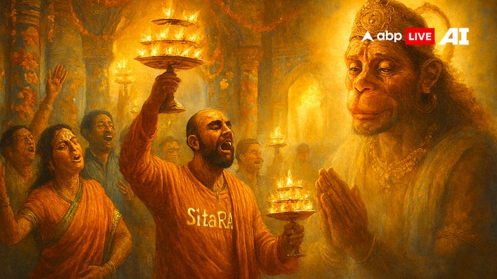 महाराज जी ने आगे कहा कि, जहां-जहां भी राम-नाम का कीर्तन होता है, वहां हनुमान जी आंसू बहाते हुए आते हैं. जहां सीताराम जी के नाम का गान होता है, वहां हनुमान जी बिना बुलाए भी विराजमान हो जाते हैं.