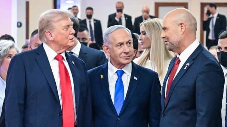 <div>Trump Gets Standing Ovation At Israel's Parliament, Knesset Backs Him For Next Year's Nobel Peace Prize: VIDEO</div>