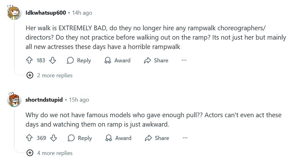 रैंप वॉक की वजह से ट्रोल हुईं अनीत पड्डा, यूजर्स बोले- सुंदर लग रही हैं, लेकिन वॉक खराब है