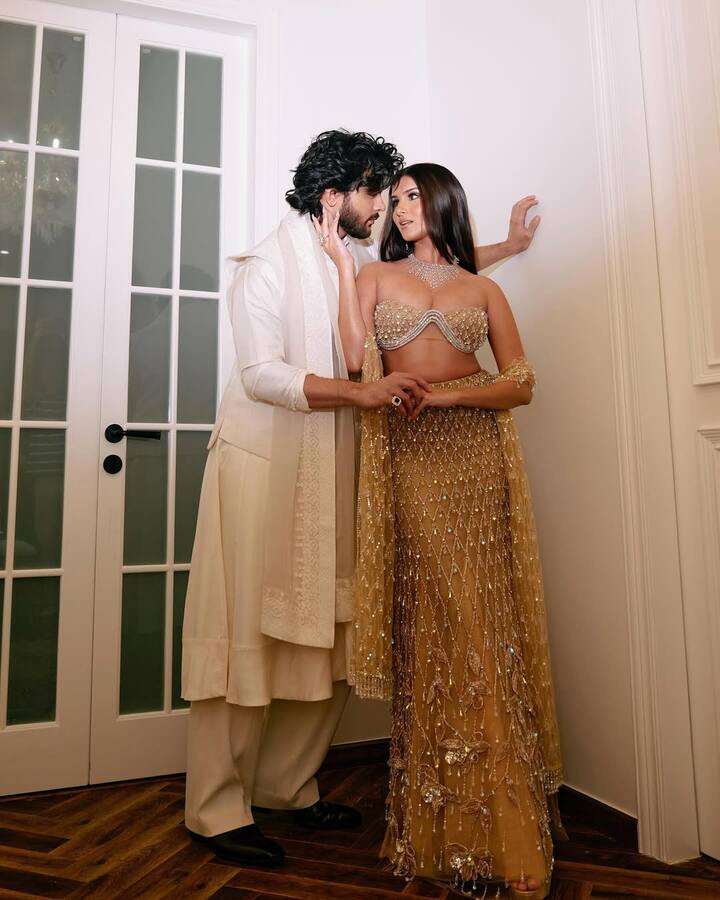 When Veer called Tara 'my dynamite' while sharing pictures, the actress also showered love on him in the comment section. Tara wrote with many love emojis - 'You are my entire universe.'