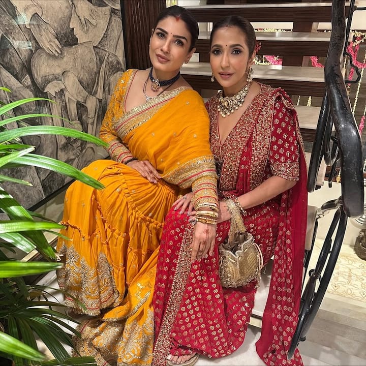 The actress had earlier showcased glimpses of her henna design on Karva Chauth, which had the names of her children, parents and husband.
