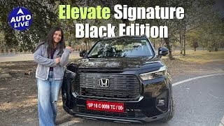 Honda Elevate Signature Black Edition: Detailed Walkaround | Auto Live