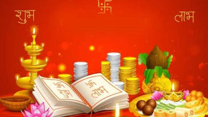 वहीपूजन मुहूर्त – 22 ऑक्टोबर 2025, बुधवार; पहाटे 3:20 ते 6:00, सकाळी 11 ते 12:30, आणि सायंकाळी 6:30 ते 8:00.