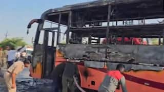 Jaisalmer-Jodhpur Bus Bursts Into Flames On National Highway:19 Dead