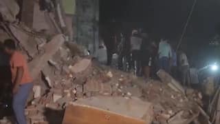 Gujarat: Three-Storey Building Collapses In Bhavnagar, 3 Of 5 Rescued