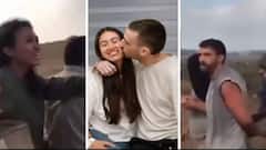 Israel Hamas: ஹமாஸால் பிரிந்த ஜோடி, ஈராண்டு தவிப்பு - கட்டியணைத்து முத்தமழை, காதலியின் மடியில் சரிந்த காதலன்