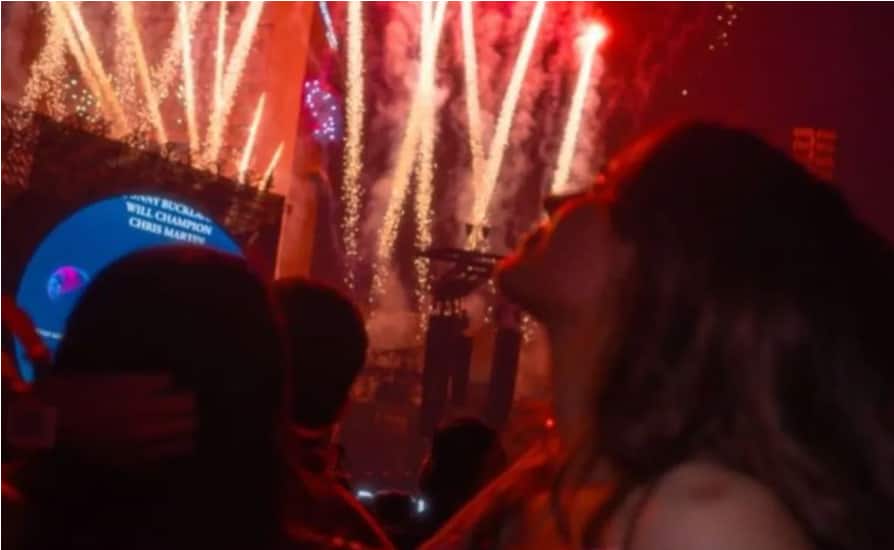 Ahaan Panday Shares Adorable Pics With Rumoured Girlfriend Aneet Padda From Coldplay Concert