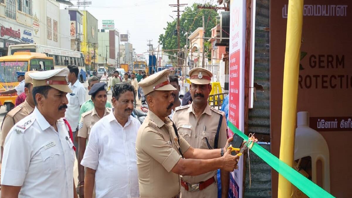 நாங்க இருக்கோம்... தஞ்சாவூர், கும்பகோணத்தில் தீபாவளிக்காக காவல் உதவி மையங்கள் திறப்பு