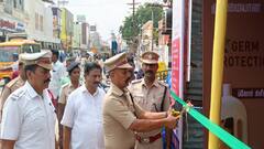 நாங்க இருக்கோம்... தஞ்சாவூர், கும்பகோணத்தில் தீபாவளிக்காக காவல் உதவி மையங்கள் திறப்பு