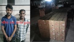 STF ने आजमगढ़ में पकड़ी 537 पेटी अंग्रेजी शराब, राजस्थान के दो तस्कर गिरफ्तार