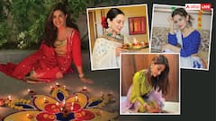 दीवाली फोटोशूट आइडियाज: घर पर दीये के साथ दें हीरोइन जैसे पोज, मिनटों में आएंगे लाखों लाइक्स