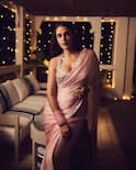 Channelling Her Inner Barbie: Neha Dupia Turns Heads In Pink Saree; See PICS