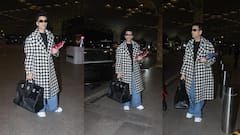 करण जोहरचा ब्लॅक अँड व्हाइट कोटमधला सुपर स्टायलिश लूक सोशल मीडियावर व्हायरल!