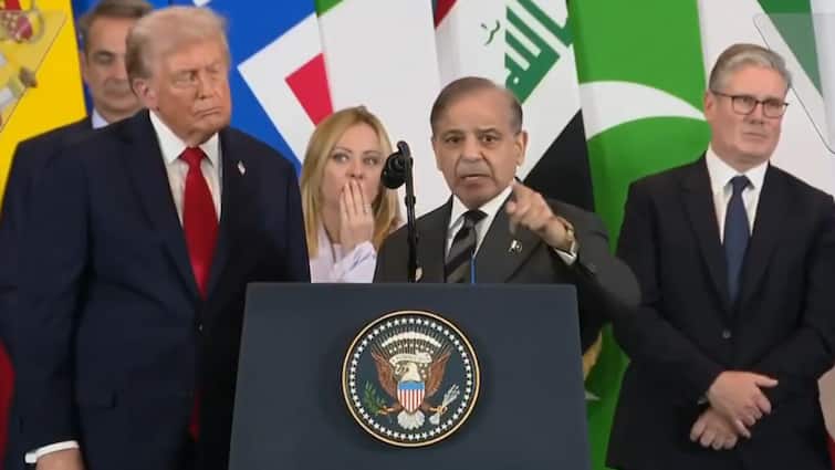 Pakistan PM Sharif Hails Trump For Halting India-Pakistan War, Nominates Him For Nobel Peace Prize