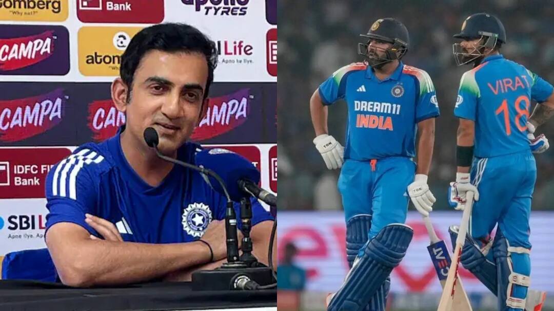 ROKO फैंस से बर्दाश्त नहीं होगा हेड कोच गौतम गंभीर का यह बयान, विराट-रोहित के भविष्य पर कही बड़ी बात india head coach gautam gambhir statement on rohit sharma and virat kohli future will make roko fans go furious ROKO फैंस से बर्दाश्त नहीं होगा हेड कोच गौतम गंभीर का यह बयान, विराट-रोहित के भविष्य पर कही बड़ी बात