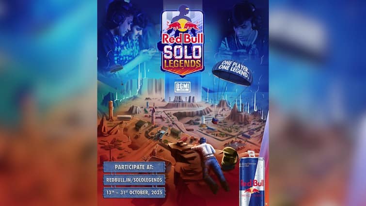 <div>Red Bull Launches Mega Solo BGMI Tournament: Here's How To Register</div>