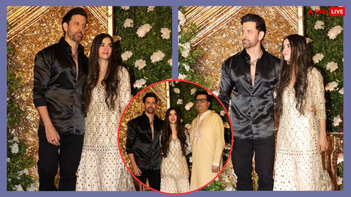 Diwali Party 2025: बॉलीवुड कपल ऋतिक रोशन और सबा आजाद हाल ही में फिल्म मेकर रमेश तौरानी की दिवाली पार्टी में पहुंचे. इस दौरान कपल ने एक-दूसरे के साथ जमकर पोज दिए.