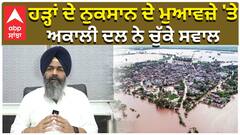 ਹੜ੍ਹਾਂ ਦੇ ਨੁਕਸਾਨ ਦੇ ਮੁਆਵਜ਼ੇ 'ਤੇ,  ਅਕਾਲੀ ਦਲ ਨੇ ਚੁੱਕੇ ਸਵਾਲ