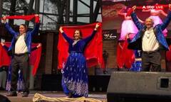 बॉलीवुड के रंग में रंगे अमेरिकी मेयर्स, इस ​हिट सॉन्ग पर जमकर थिरके, वायरल हुआ Video