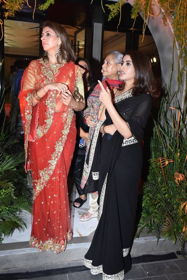Seeing this photo, fans are very happy to see how three generations are seen together. Also, both mother and daughter are taking care of Jaya Bachchan.
