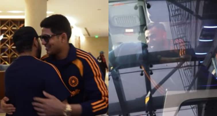 Watch: Shubman Gill Hugs Rohit, Greets Virat As Team India Leaves For Australia