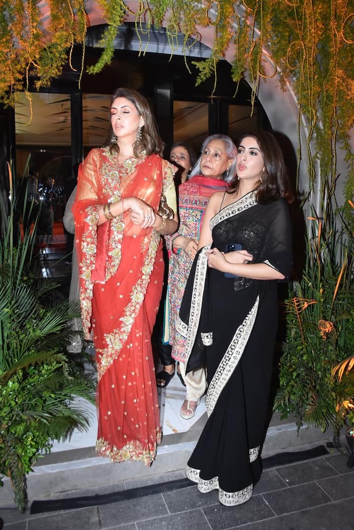 Wherever the Bachchan family goes, it comes with them. Be it any function or any event.