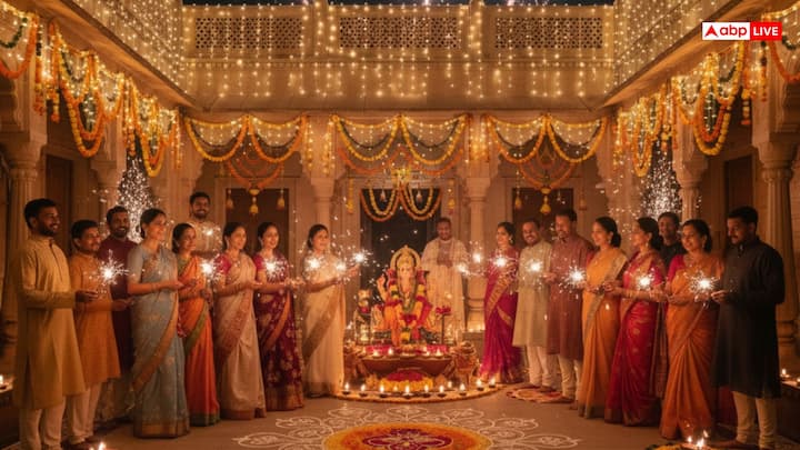 मान्यता है कि दिवाली के दिन भगवान राम 14 साल के वनवास के बाद अयोध्या वापस लौटे थे. भगवान राम के वापस लौटने की खुशी में ही यह त्योहार मनाया जाता है. दिवाली के दिन लोग अपने घरों को फूल, रंगोली, रंग बिरंगी लाइटों और दीपों से सजाते हैं, और घर में सुख, समृद्धि और शांति के लिए भगवान गणेश और माता लक्ष्मी की पूजा करते हैं.