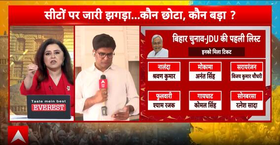 JDU Finalizes Candidates for Key Bihar Seats, Leaving NDA Allies, Including Chirag Paswan, in Speculation