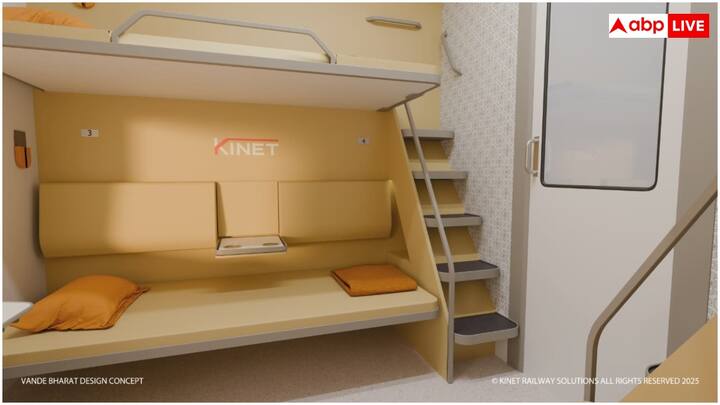 भारतीय रेलवे ने वंदे भारत स्लीपर ट्रेन बनाने का कॉन्ट्रैक्ट तीन कंपनियों को दिया है. इनमें सरकारी कंपनी BEML, KINET रेलवे सॉल्यूशंस और टीटागढ़ रेल सिस्टम्स लिमिटेड और BHEL का एक कंसोर्टियम शामिल हैं. रेलवे ने यह भी तय किया है कि वह दो वंदे भारत स्लीपर ट्रेन एक साथ लॉन्च करेगा.