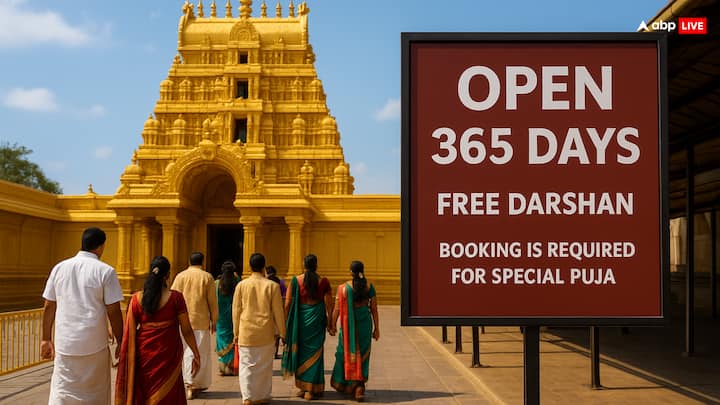 यह मंदिर पूरे साल 365 दिन खुला रहता है, ताकि श्रद्धालु किसी भी दिन यहां आकर दर्शन कर सकें. हालांकि यहां पारंपरिक परिधान में ही प्रवेश की अनुमति होती है. दर्शन निशुल्क होता हैं, लेकिन विशेष पूजा कराने के लिए पहले से बुकिंग करानी होती है.