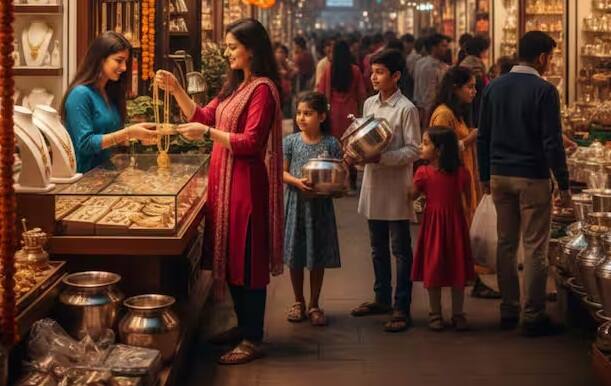 Dhanteras 2025: આ વર્ષે ધનતેરસનો તહેવાર 18 ઓક્ટોબર 2025, શનિવારના રોજ છે. આવી સ્થિતિમાં પ્રશ્ન એ ઊભો થાય છે કે ધનતેરસની સાંજે કયા પાંચ કાર્યો કરવા જોઈએ જે દેવી લક્ષ્મી અને ભગવાન કુબેરના આશીર્વાદ લાવશે.