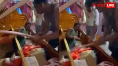 पति घर आया तो बीवी ने बेड में छिपा दिया बॉयफ्रेंड, फिर बजे इतने लट्ठ... वीडियो वायरल