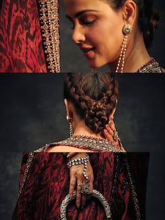 Genelia D’Souza Slays Traditional Style At Diwali Celebrations, See Pics