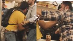 Video: दिल्ली मेट्रो में मारपीट का नया वीडियो वायरल, जबरदस्त लड़े दो युवक, मची अफरा तफरी