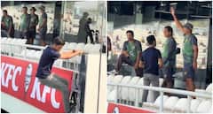 Watch: Teenager Breaks Into Pakistan Dressing Room To Meet Babar Azam