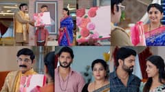 అమ్మాయిగారు సీరియల్: విరూపాక్షికి గిఫ్ట్ తీసుకొచ్చిన సూర్య! కోమలి రిస్క్‌లో పడిందా!