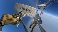 DRDOનો કમાલ! 32,000 ફૂટની ઉંચાઈથી કૂદ્યા ભારતીય જવાન, VIDEOમાં જુઓ સ્વદેશી કૉમ્બેટ પેરાશૂટનો સફળ ટેસ્ટ