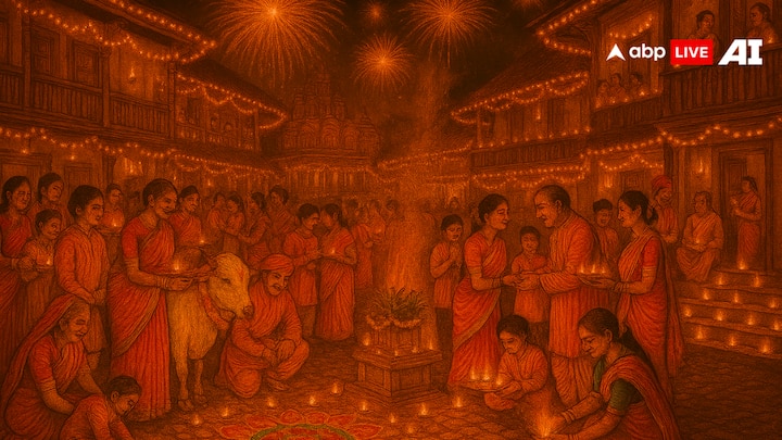 गुजरात में दिवाली का त्योहार पुराना साल खत्म होने और नववर्ष के आगमन के प्रतीक के रूप में मनाया जाता है. दिवाली के अगले दिन गुजराती नववर्ष बेस्तु वरस के रूप में मनाया जाता है. इस त्योहार की शुरुआत गुजरात में वाग बरस और बेस्तु बरस के रूप में मनाया जाता है.