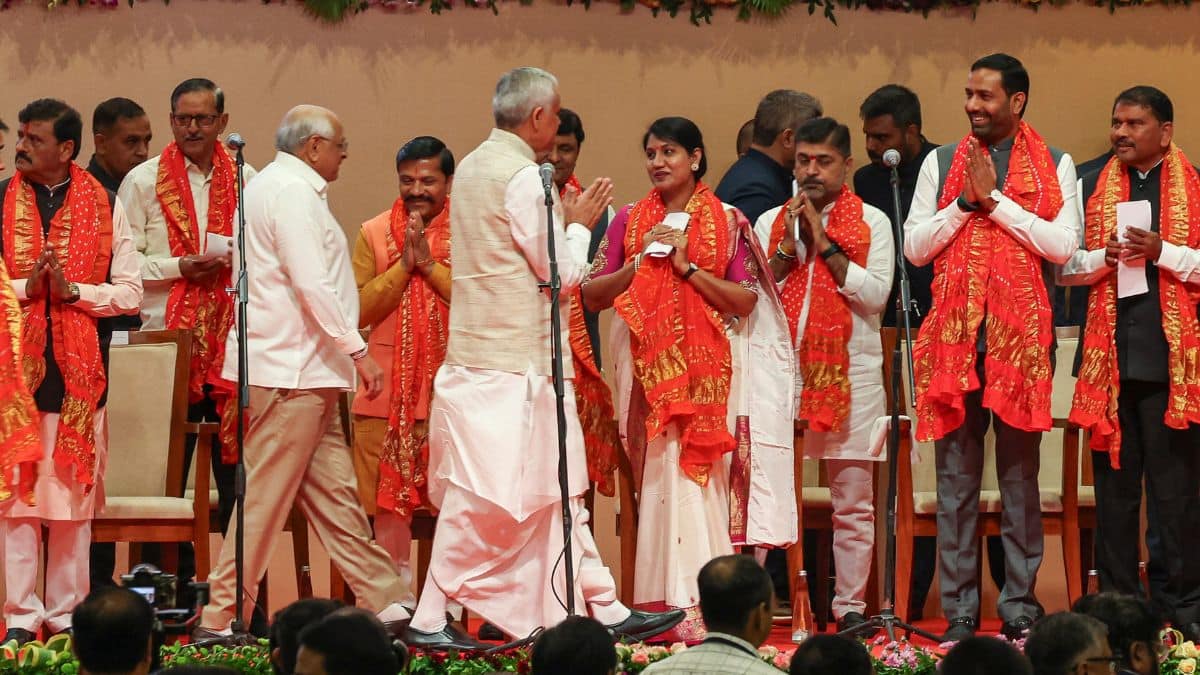 Gujarat CM Patel Keeps General, Administration Dept; Dy CM Sanghvi Gets Home, Police — Check Full List